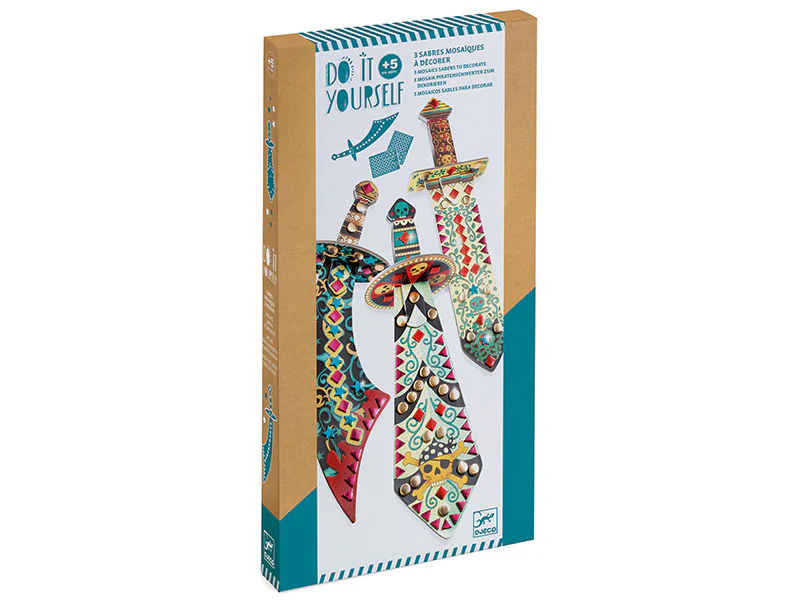 Coffret DIY - Mosaïques & Stickers - Comme un pirate - Image 3