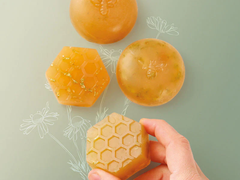 Coffret DIY - Savons au miel et à la camomille - Image 4