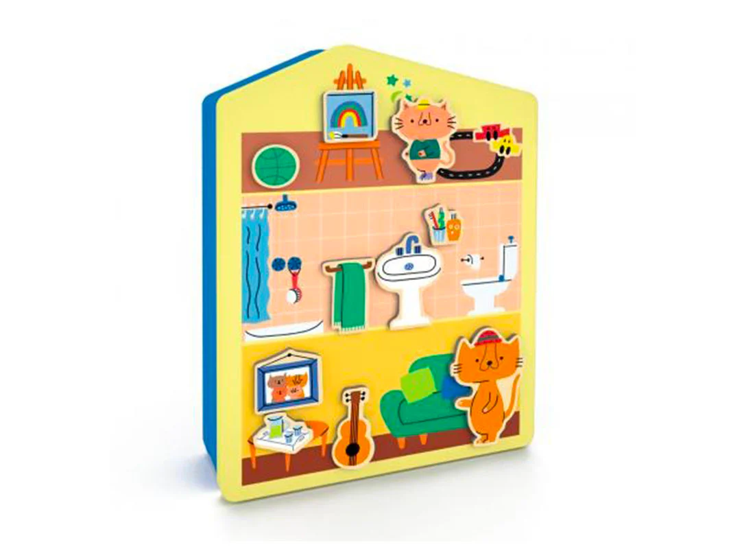 Coffret Maison miniature aimanté InZeHouse -Djeco - Image 3