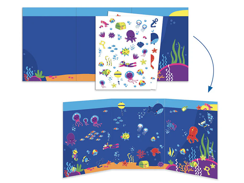 Coffret multi-activités des petits - La mer et ses plaisirs - Djeco - Image 3