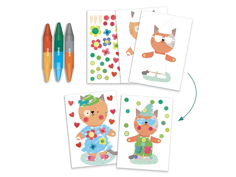 Coffret multi-activités des petits - Les animaux et leurs maisons - Image 5