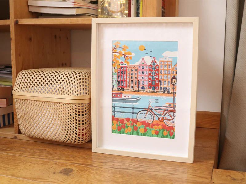 Coffret peinture au numéro - Petit Pinceau - Amsterdam par Nidhi Kachhadiya - Image 2