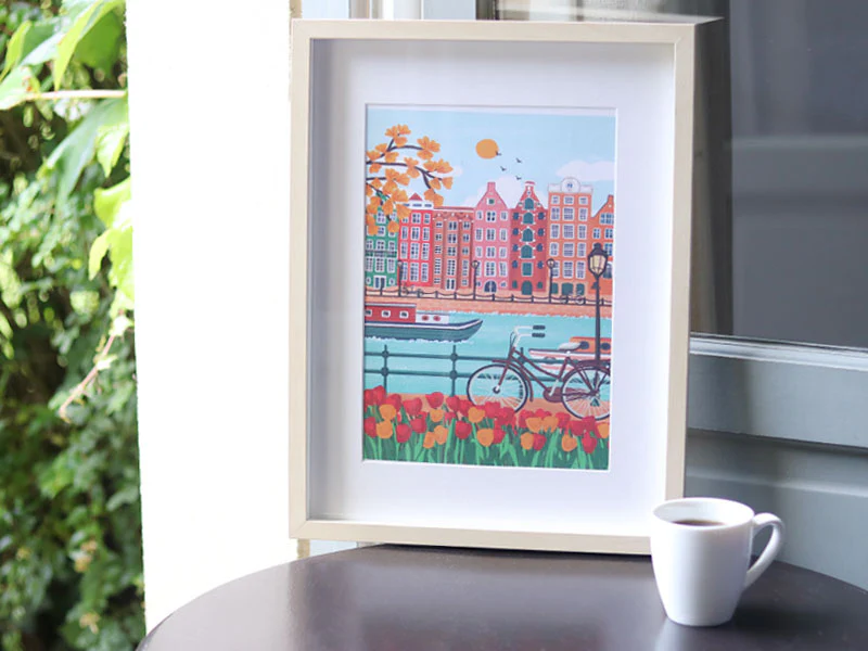 Coffret peinture au numéro - Petit Pinceau - Amsterdam par Nidhi Kachhadiya - Image 6