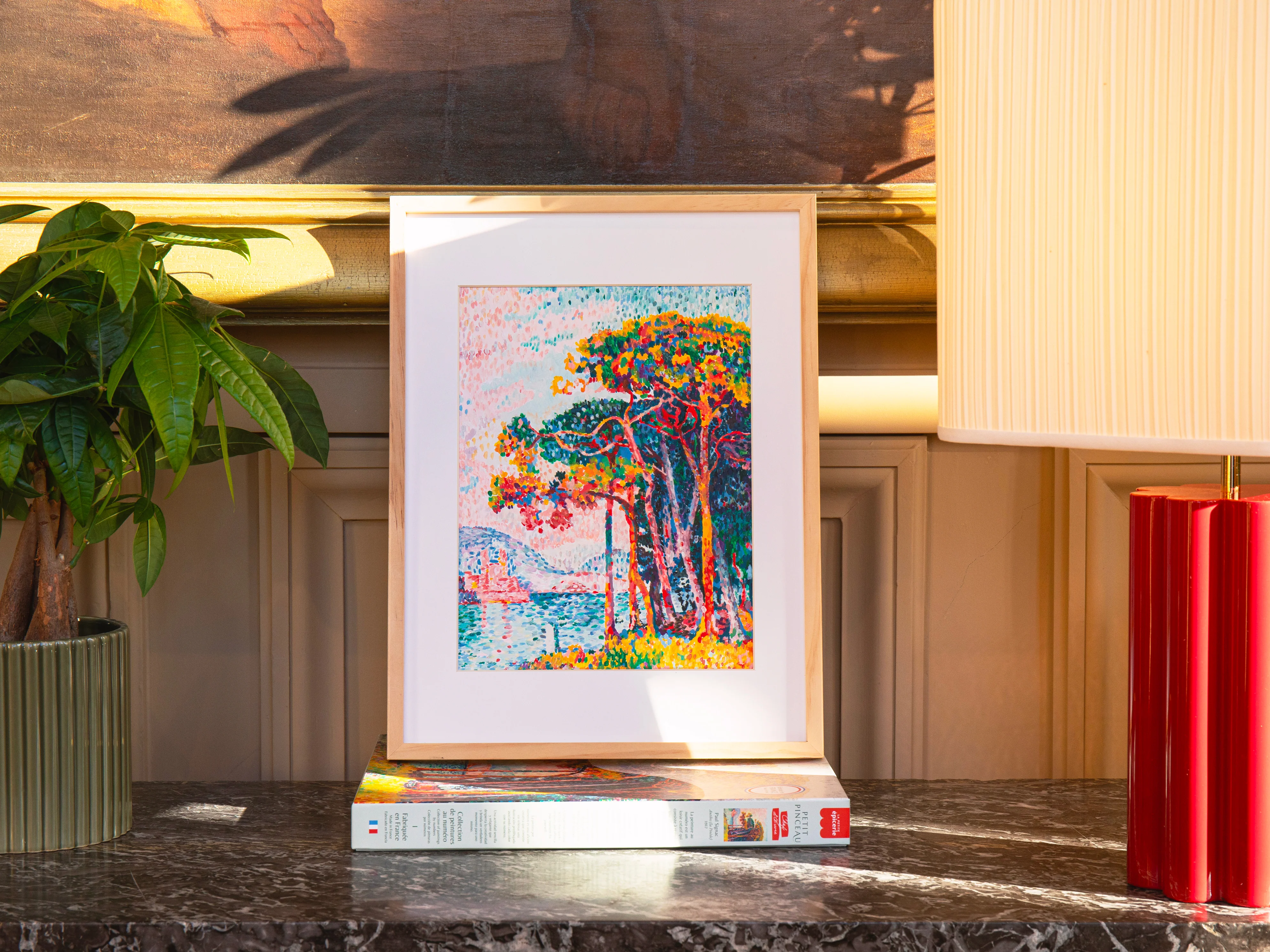 Coffret peinture au numéro - Petit Pinceau - Antibes (La Pinède), Paul Signac - Image 2