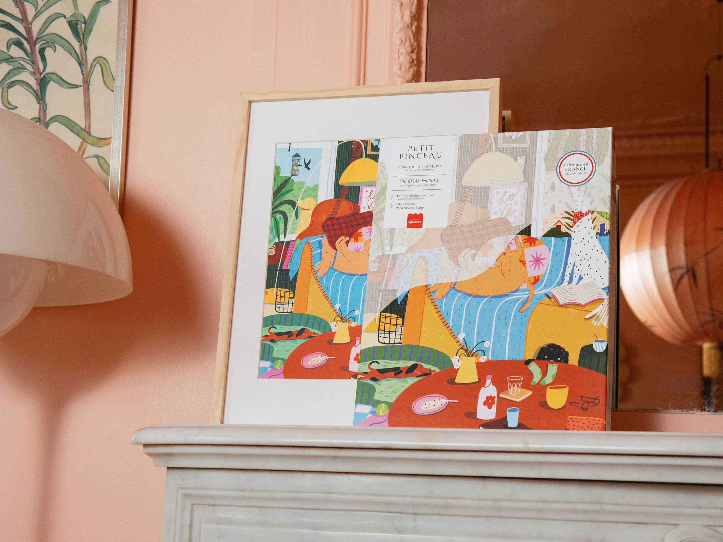 Coffret peinture au numéro - Petit Pinceau - Great indoors - Image 4