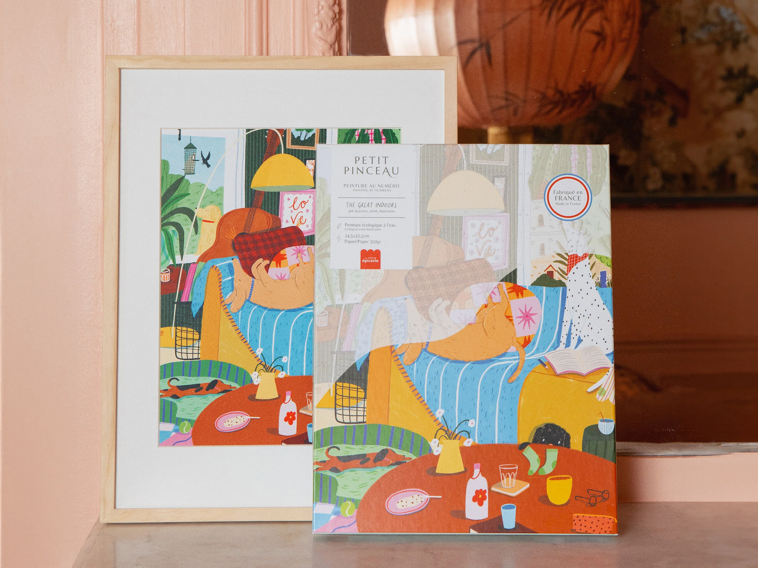 Coffret peinture au numéro - Petit Pinceau - Great indoors - Image 7