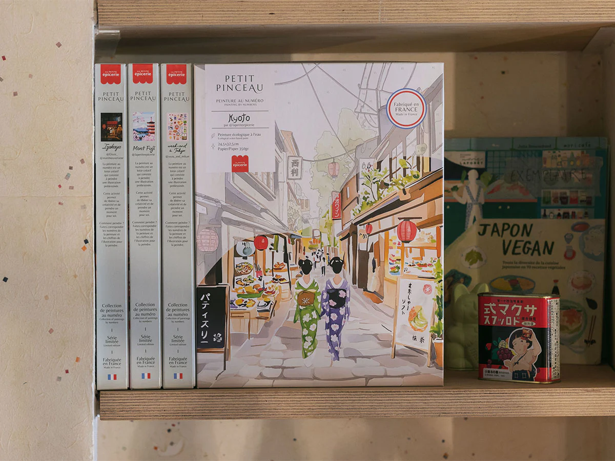 Coffret peinture au numéro - Petit Pinceau Kyoto par La Petite Epicerie - Image 5