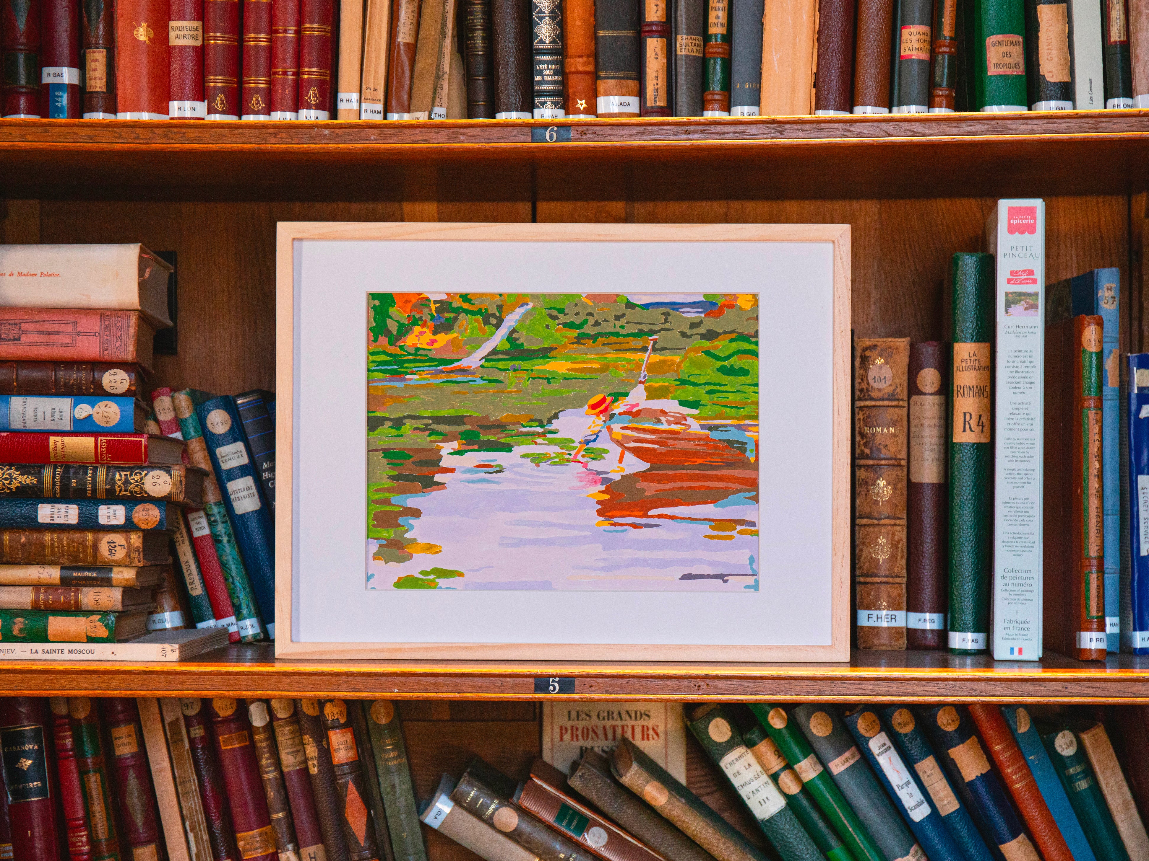 Coffret peinture au numéro - Petit Pinceau - Mâdchen Im Kahn, Curt Herrmann - Image 2