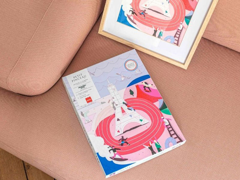 Coffret peinture au numéro - Petit Pinceau - Multi Sports par Anna Fedoseeva - Image 2