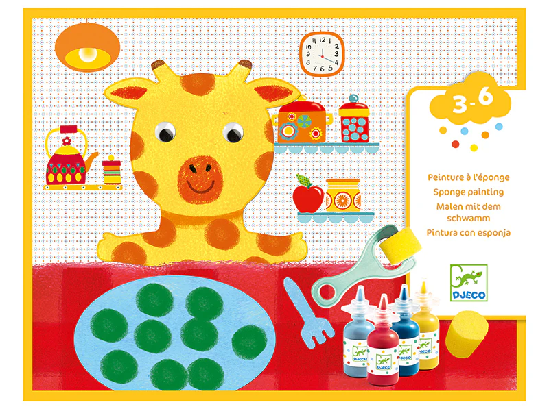Coffret peinture des petits- Les aventures des doudous