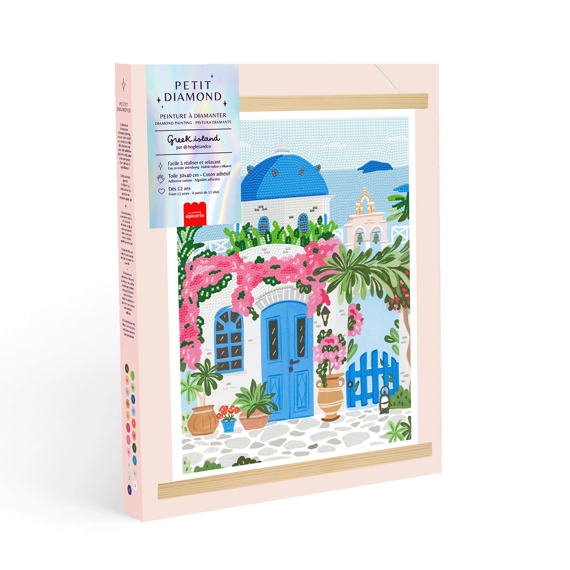 Coffret Petit Diamond - Diamond Painting Greek Island - Image 4