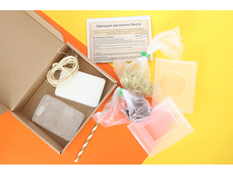 Coffret Savons fleuris à faire soi-même - Image 3