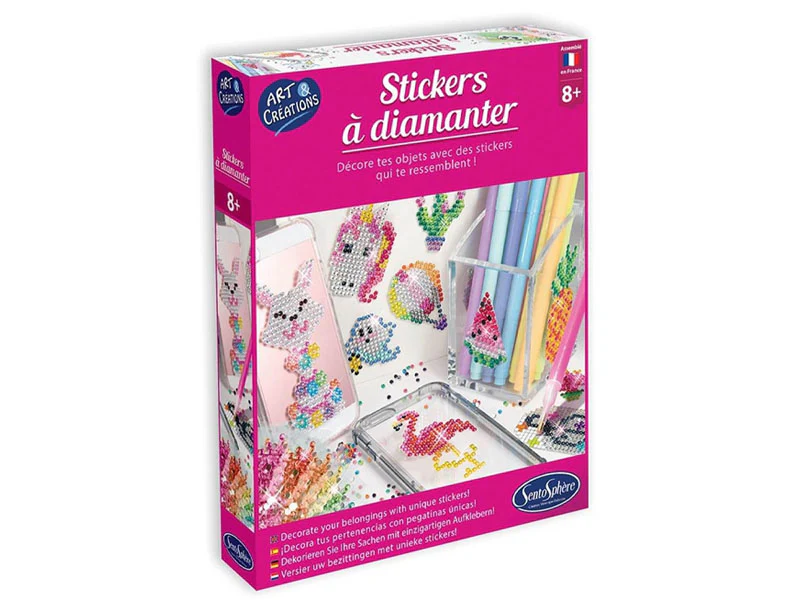 Coffret stickers Ă diamanter