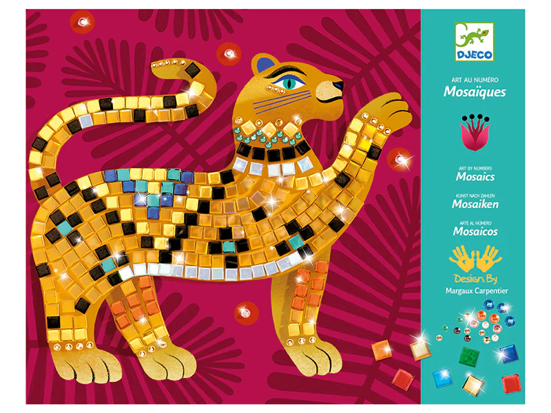 Collage de mosaïque - Au cœur de la jungle