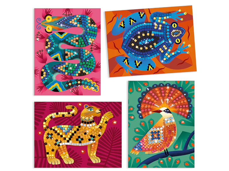 Collage de mosaïque - Au cœur de la jungle - Image 3