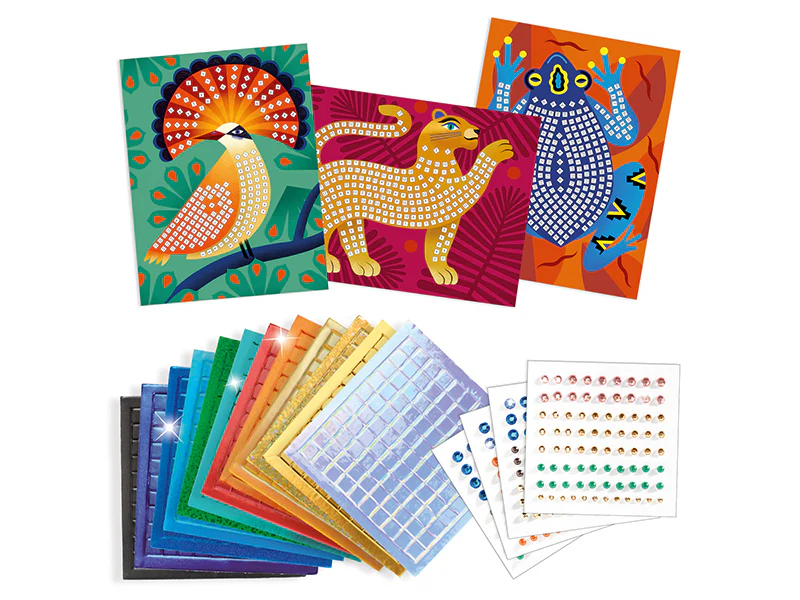 Collage de mosaïque - Au cœur de la jungle - Image 4