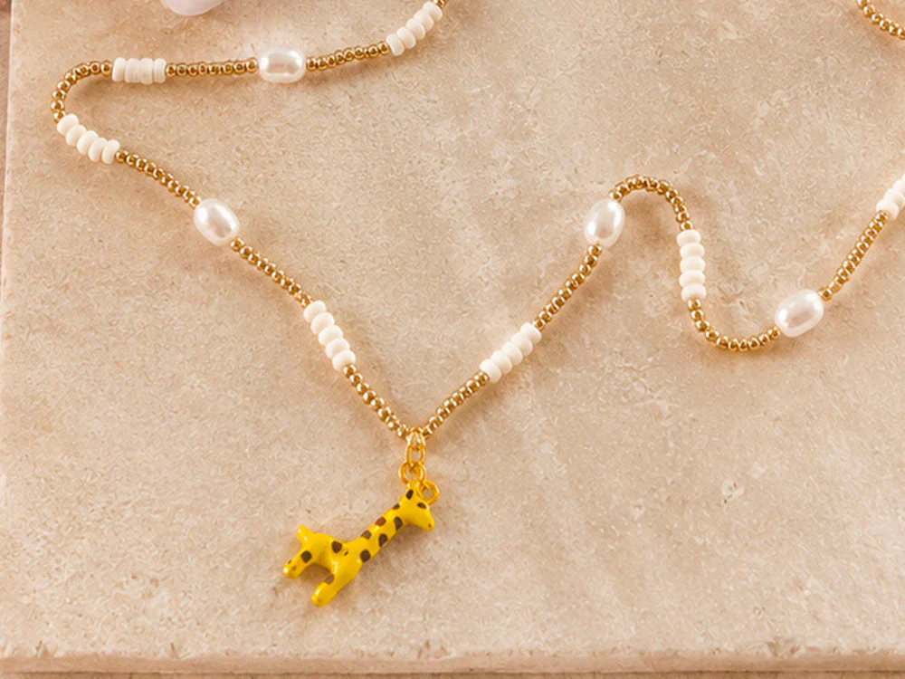 Pack DIY collier girafe