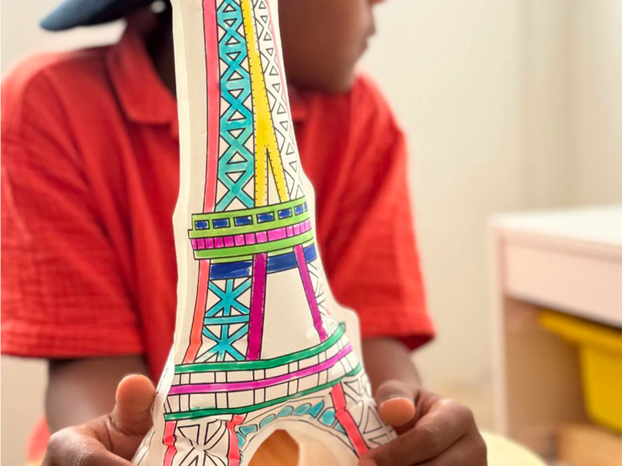 Coloriages gonflables - Tour Eiffel- Ara Créative - Image 5