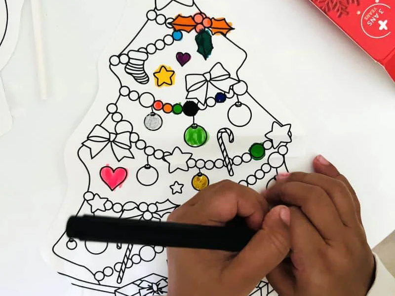 Coloriages gonflables - Noël - Ara Créative - Image 2