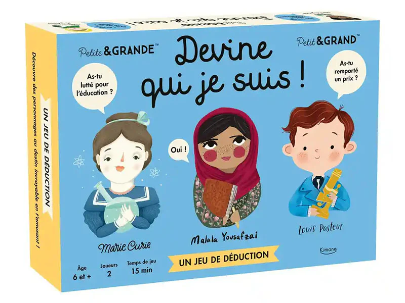 Devine qui je suis ? Jeu de déduction - Kimane