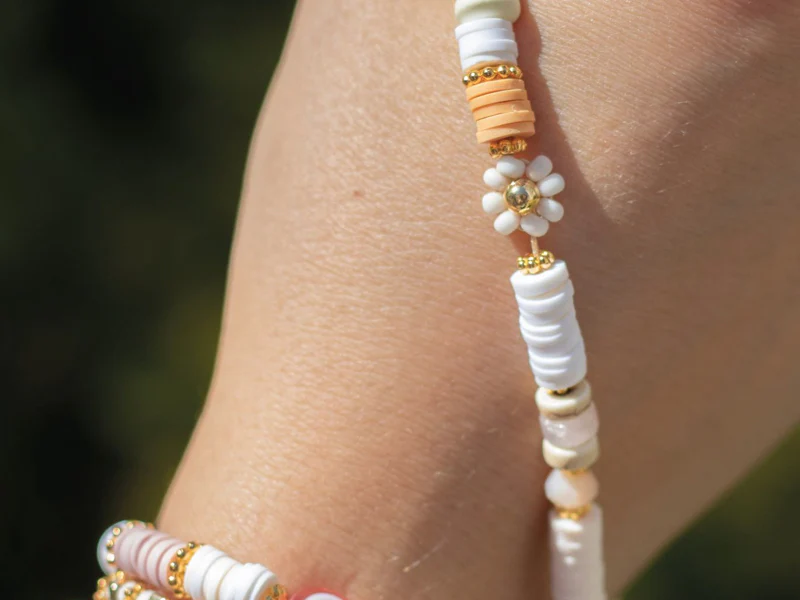 Kit DIY Bijouterie - Mes bijoux de téléphone en perles heishi - Image 3