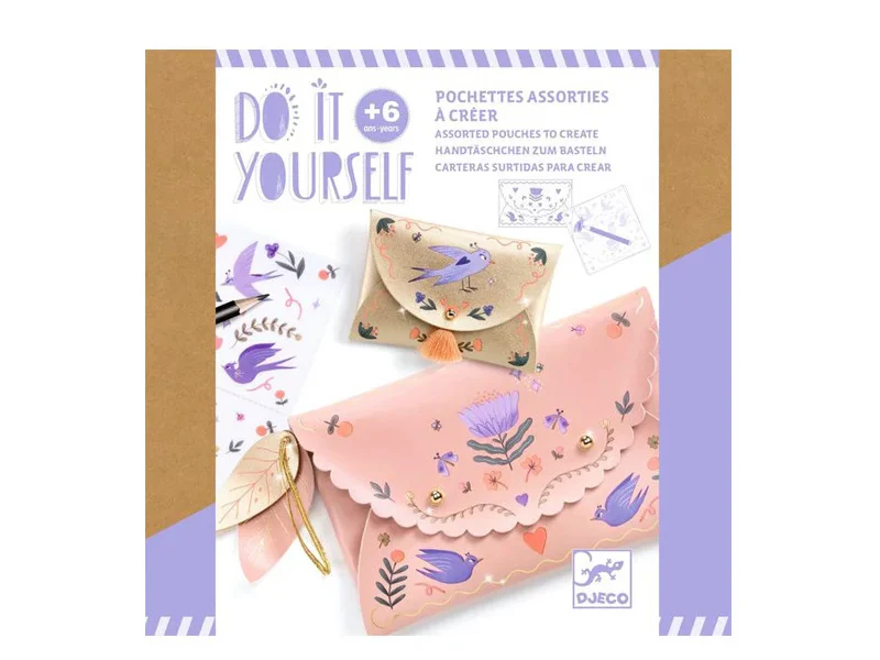 DIY Pochettes assorties - Sweet fashionista - Djeco