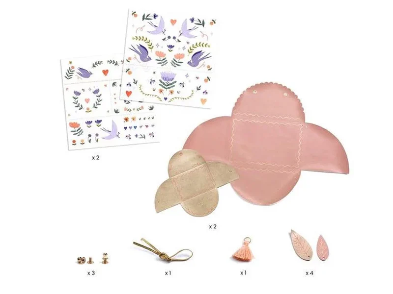 DIY Pochettes assorties - Sweet fashionista - Djeco - Image 5