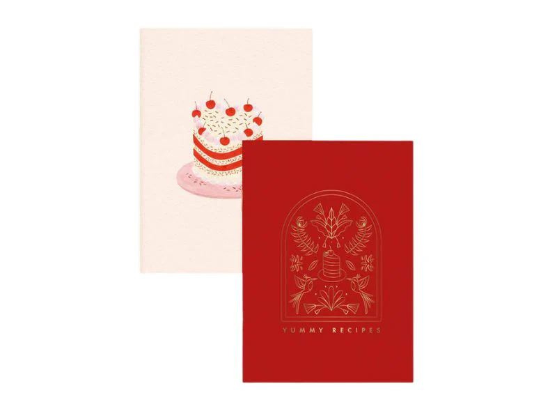 Duo de Carnets Yummy Recipes A6 - ATWS