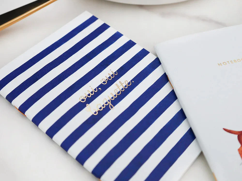 Lot de 2 carnets A6 - Duo Oui Baguette - ATWS - Image 4