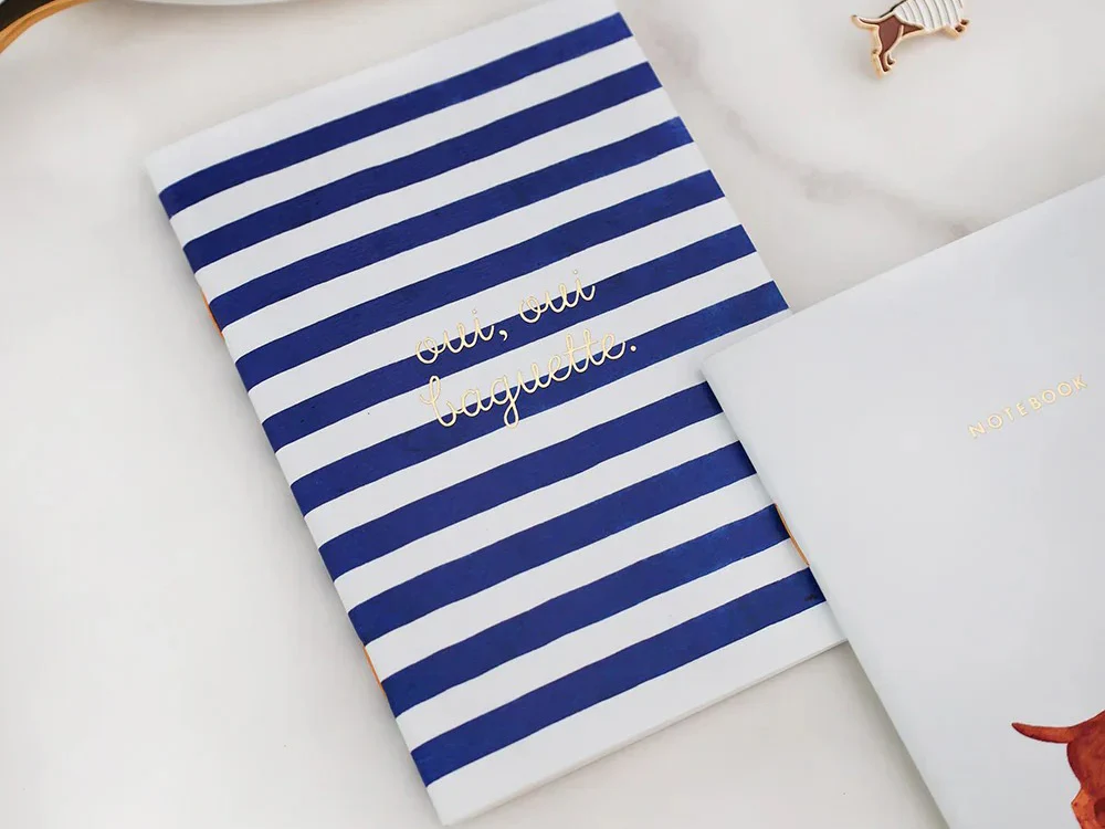 Lot de 2 carnets A6 - Duo Oui Baguette - ATWS - Image 6