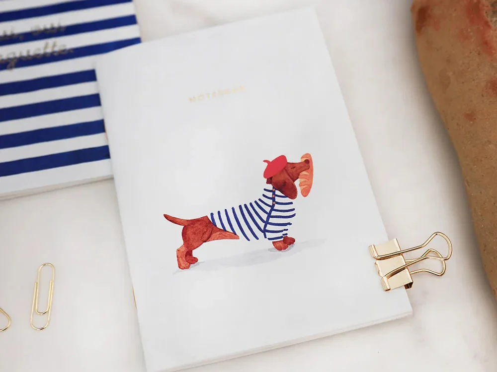 Lot de 2 carnets A6 - Duo Oui Baguette - ATWS - Image 7