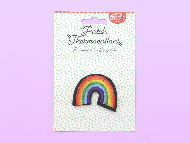 Écusson thermocollant - Arc-en-ciel - Image 5