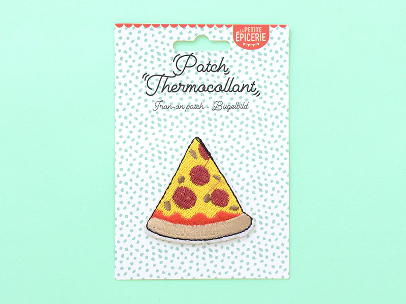 Écusson thermocollant - Pizza - Image 3