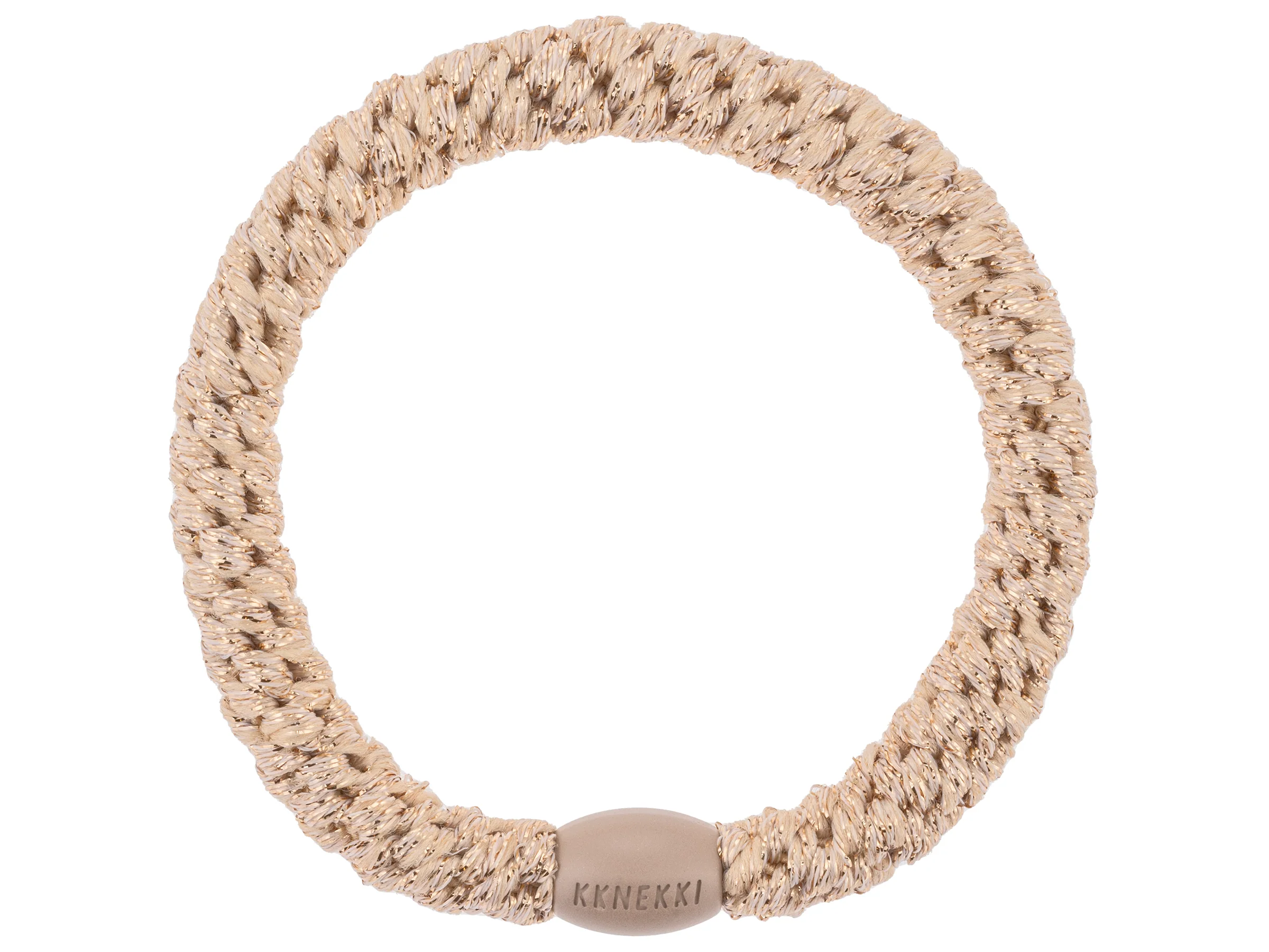 Élastique cheveux Beige Pailleté - Kknekki