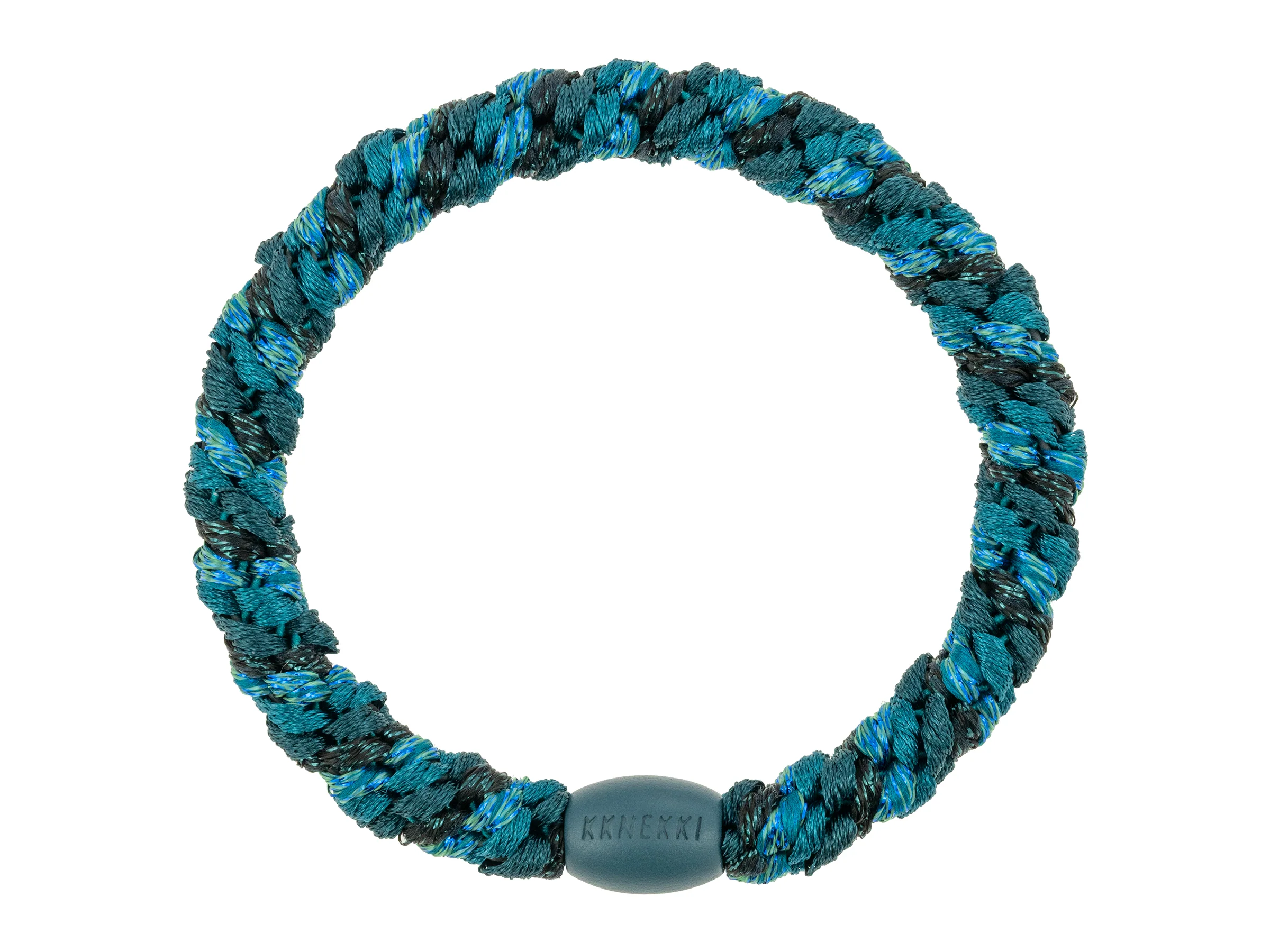 Élastique cheveux Mix Pétrole Pailleté - Kknekki