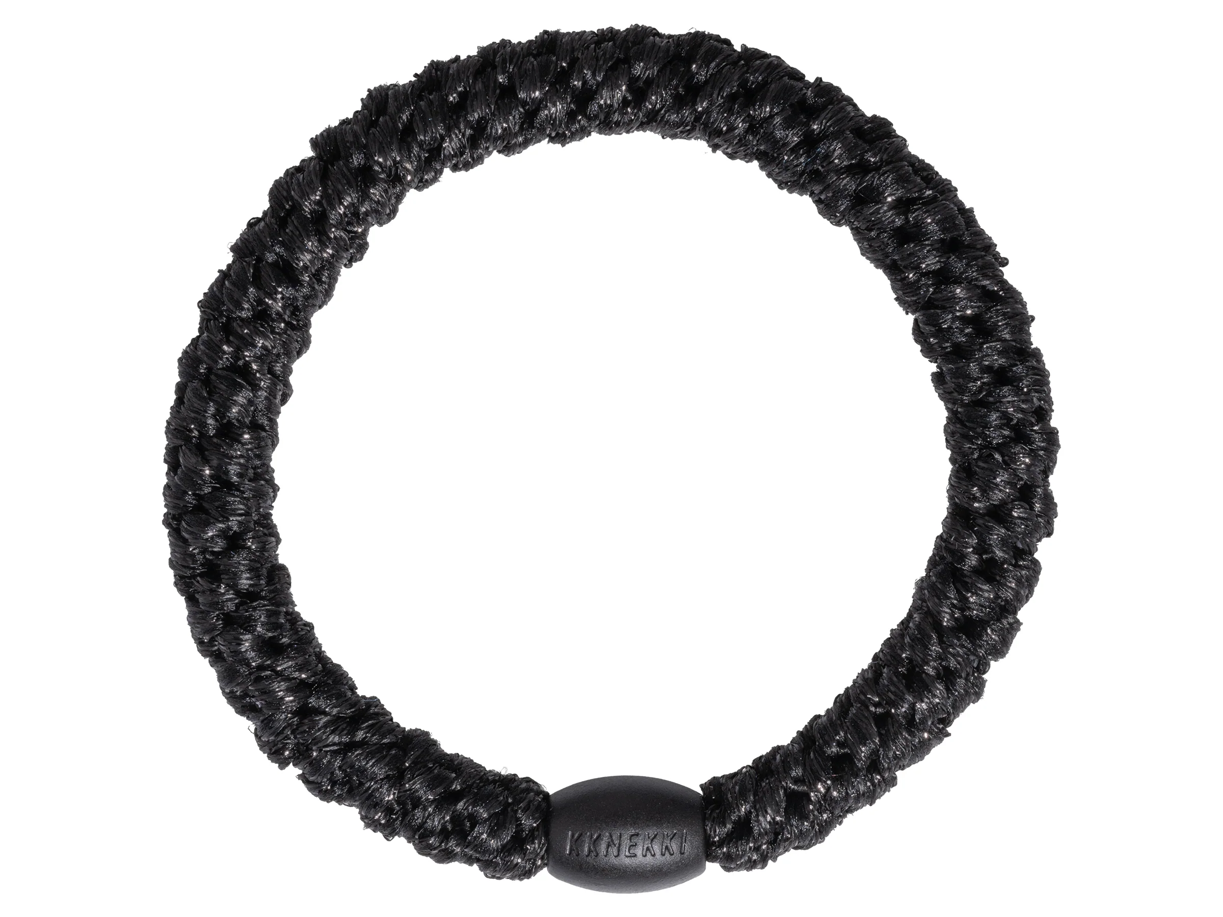 Élastique cheveux Noir Pailleté - Kknekki