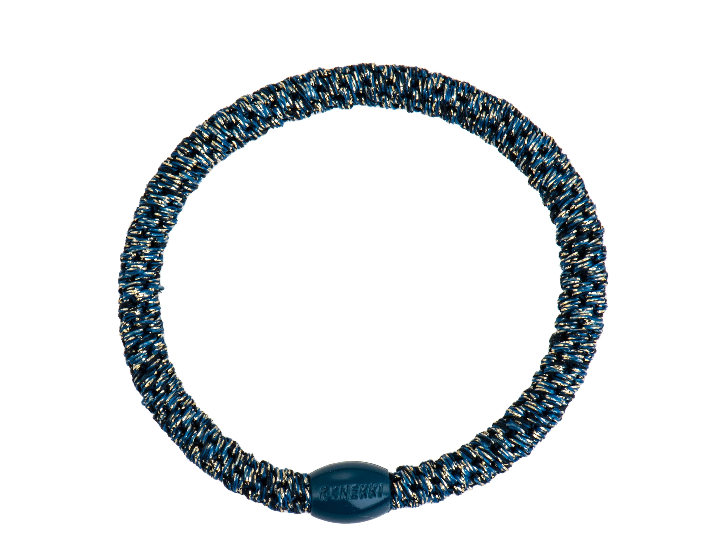 Élastique cheveux Slim Marine Pailleté - Kknekki