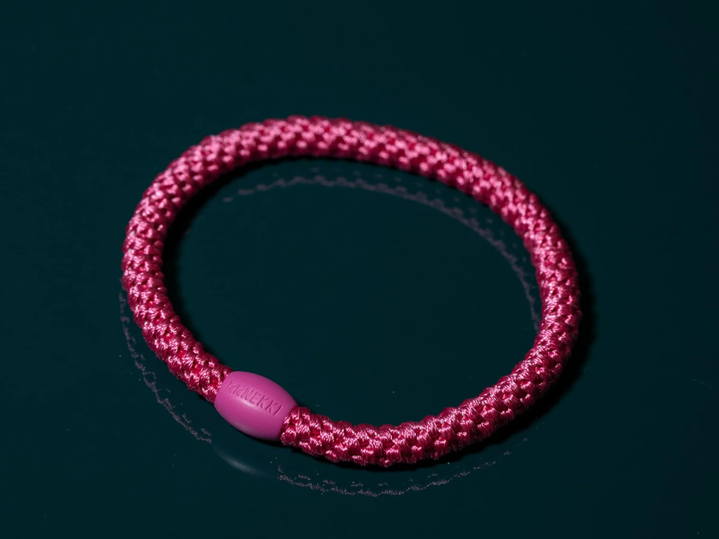 Élastique cheveux Slim Rose 1 - Kknekki - Image 2
