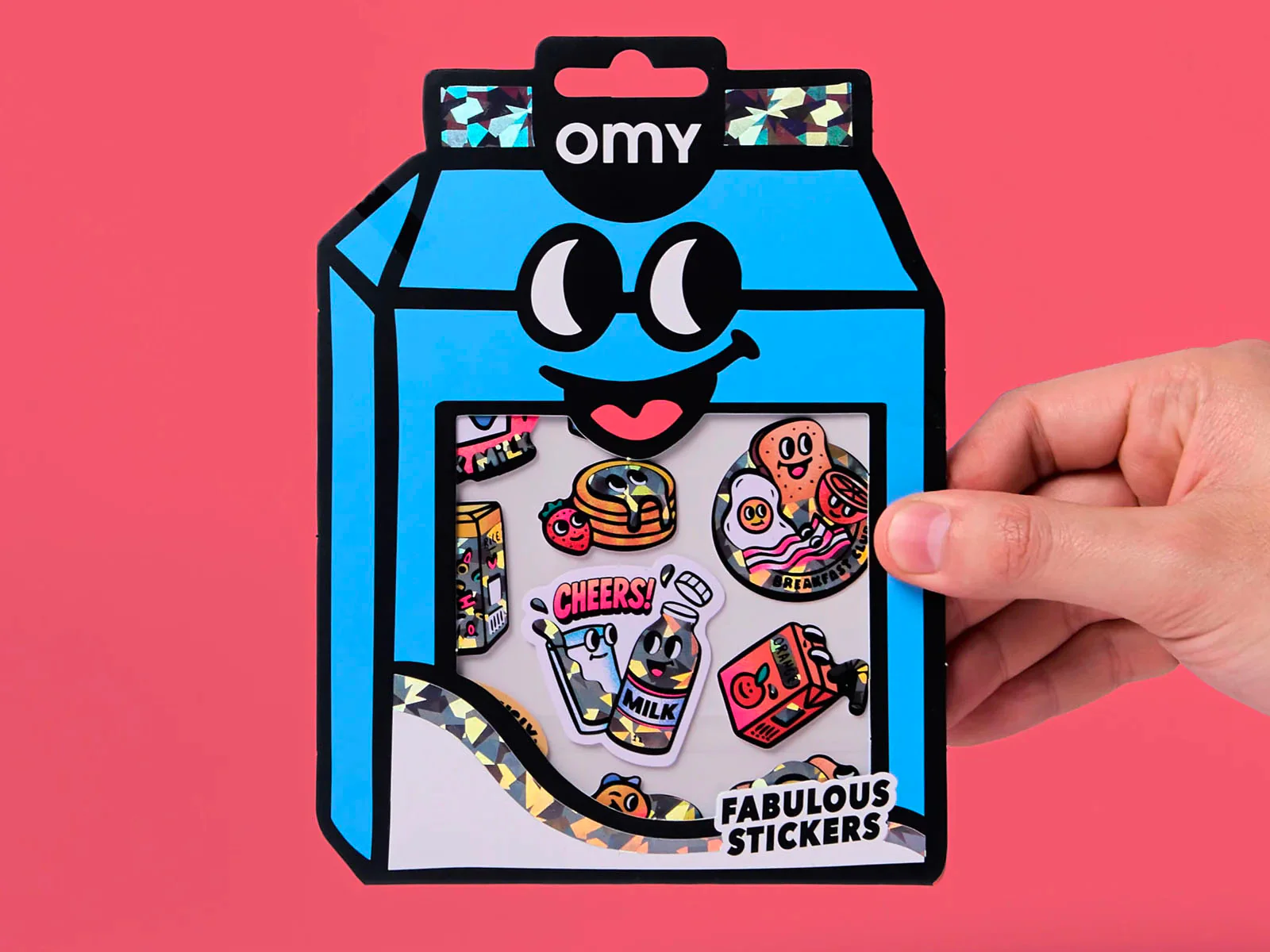 Fabulous Stickers Big - Milk - OMY - Image 4
