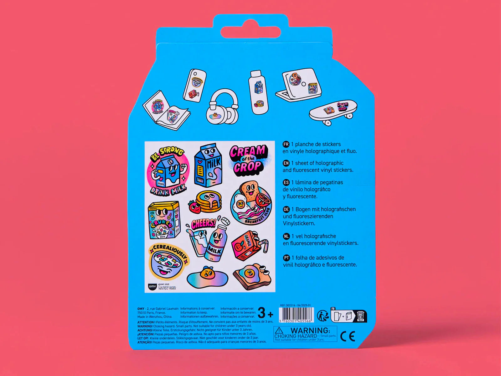 Fabulous Stickers Big - Milk - OMY - Image 5