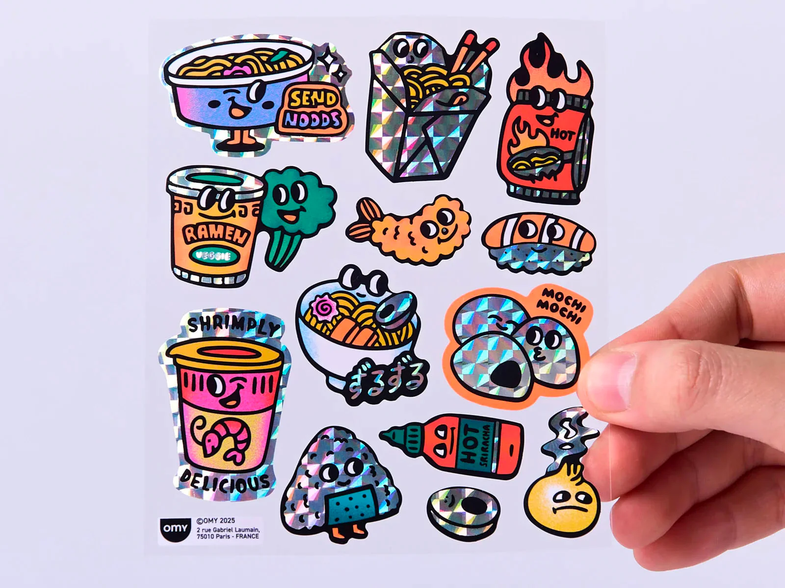 Fabulous Stickers Big - Noodle - OMY - Image 3