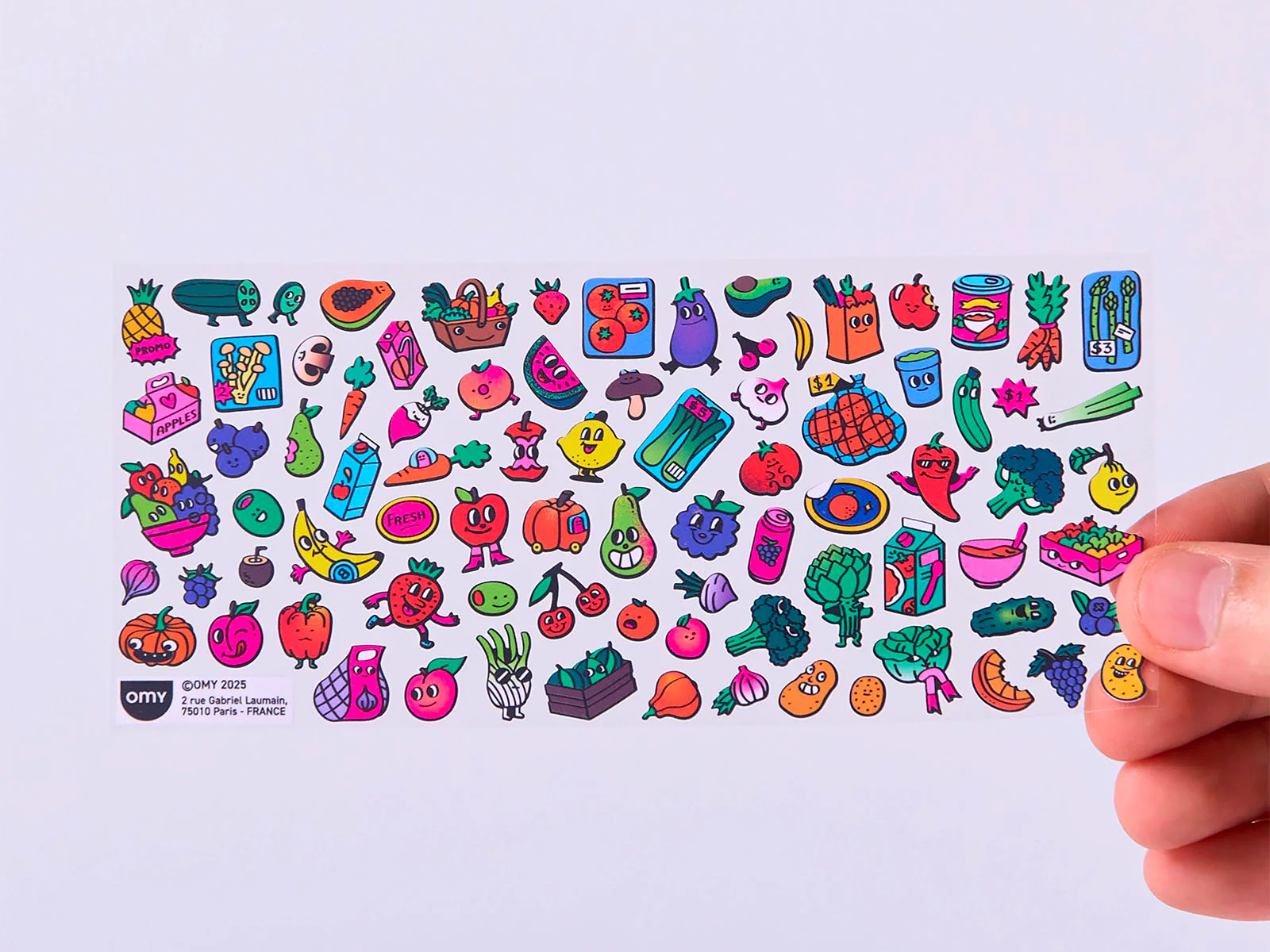 Fabulous Stickers Boutique - Farmer's Market - OMY - Image 4