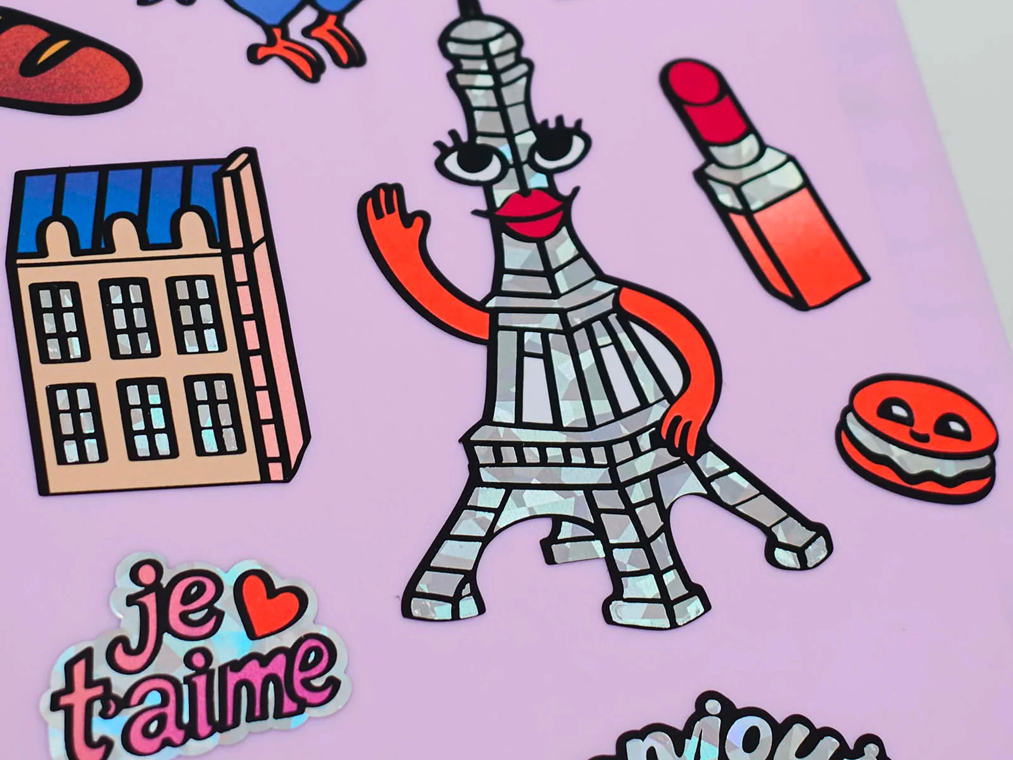 Fabulous Stickers Big Paris - OMY - Image 2