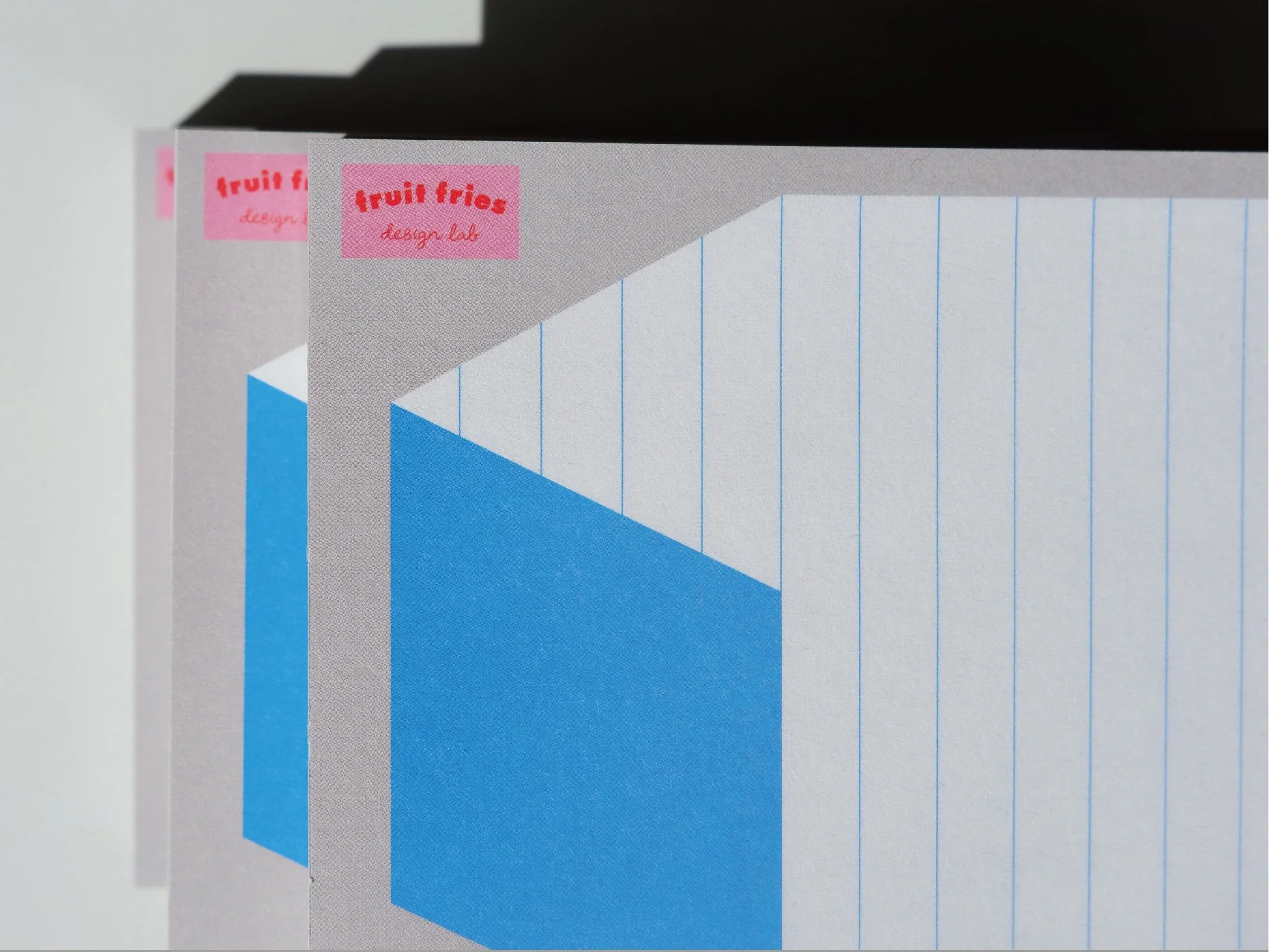 Bloc Memo Toit bleu - Fruit Fries Design Lab - Image 4