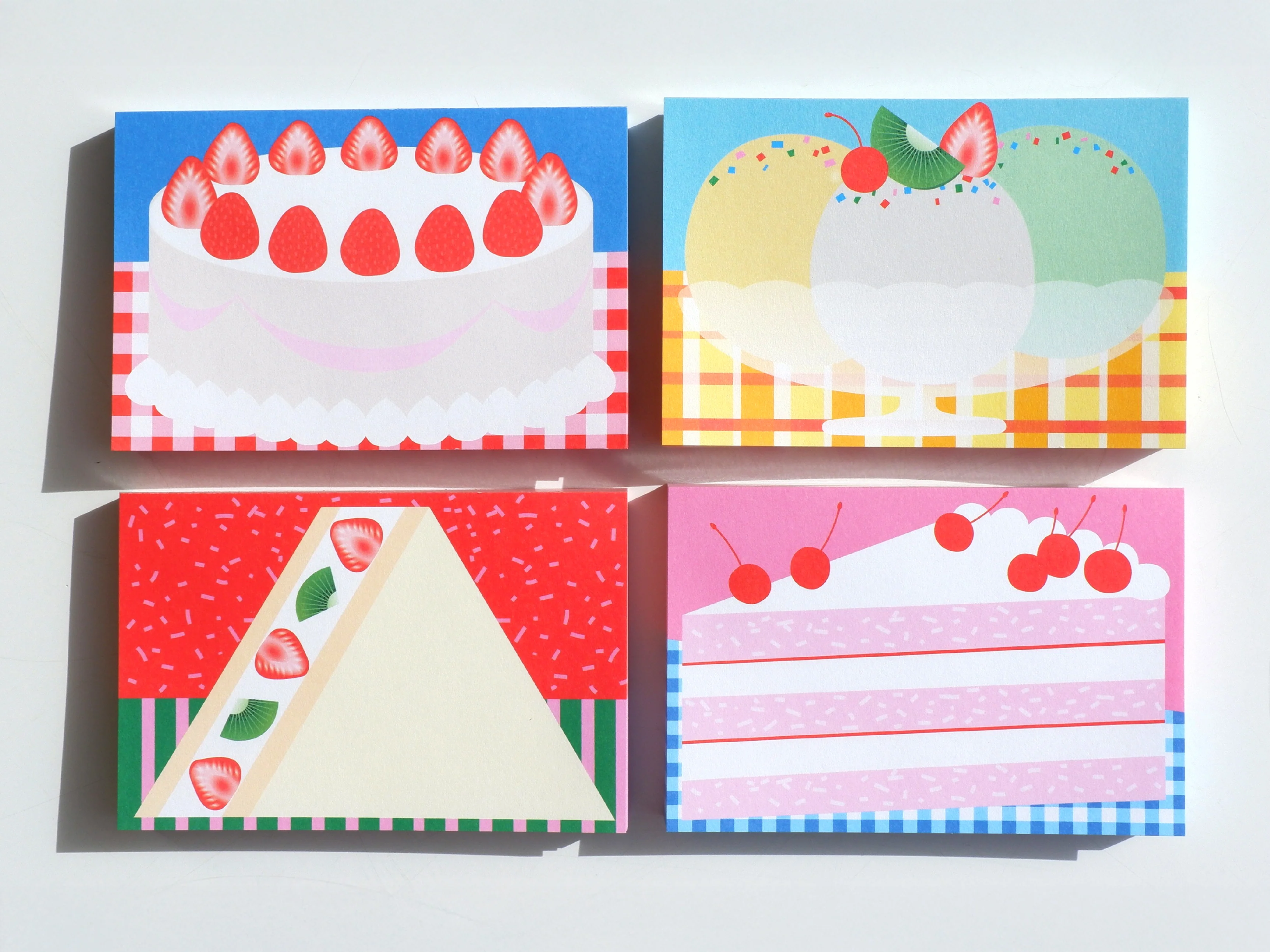Mini bloc memo coupe glacée - Fruit fries Design Lab - Image 5