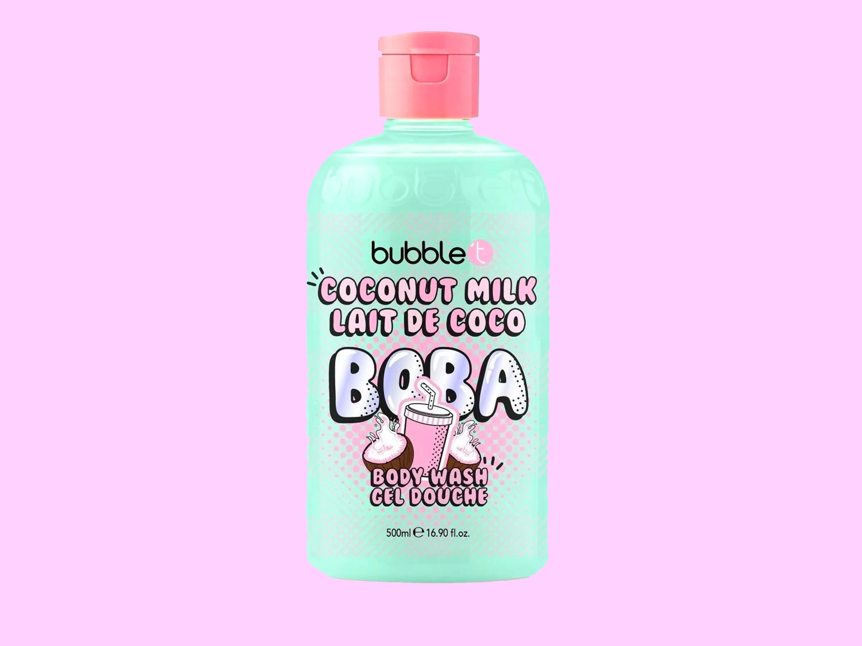Gel Douche Thé Boba au Lait de Coco (500ml) - Bubble T Cosmetics - Image 2