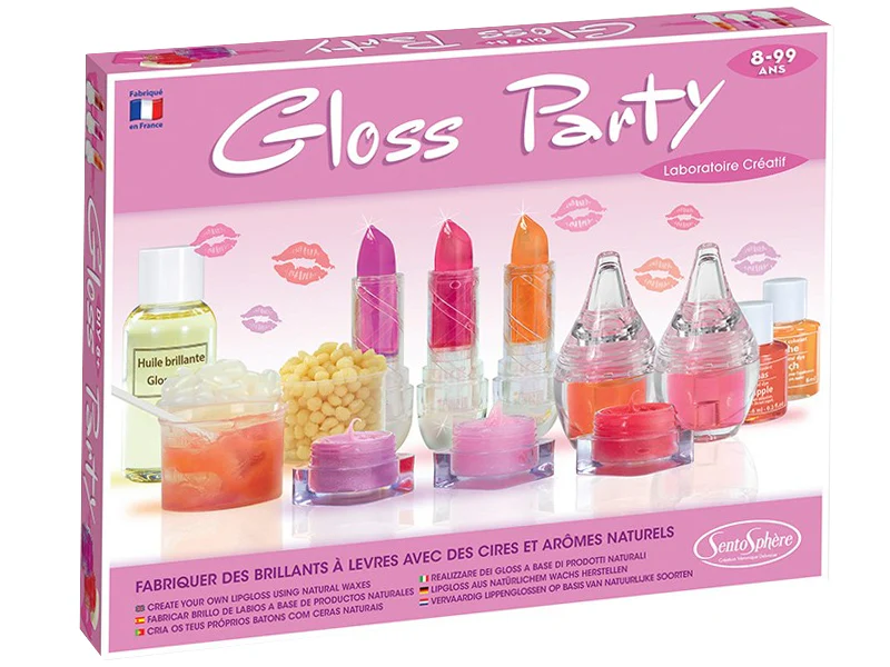 Gloss party Laboratoire créatif - baumes et brillants à lèvres