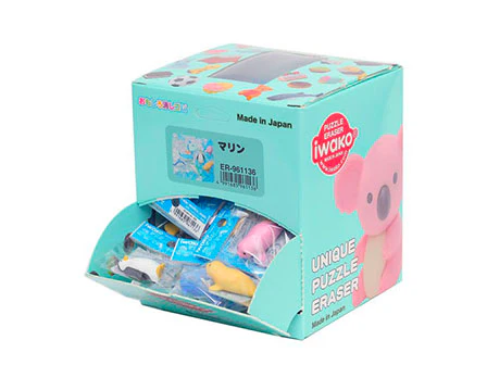 Gomme Individuelle - Animaux marins 4 - Made in Japan (modèle aléatoire) - Image 4
