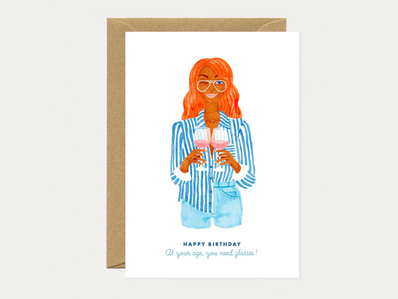 Carte Happy Birthday You Need Glasses - ATWS - Image 2