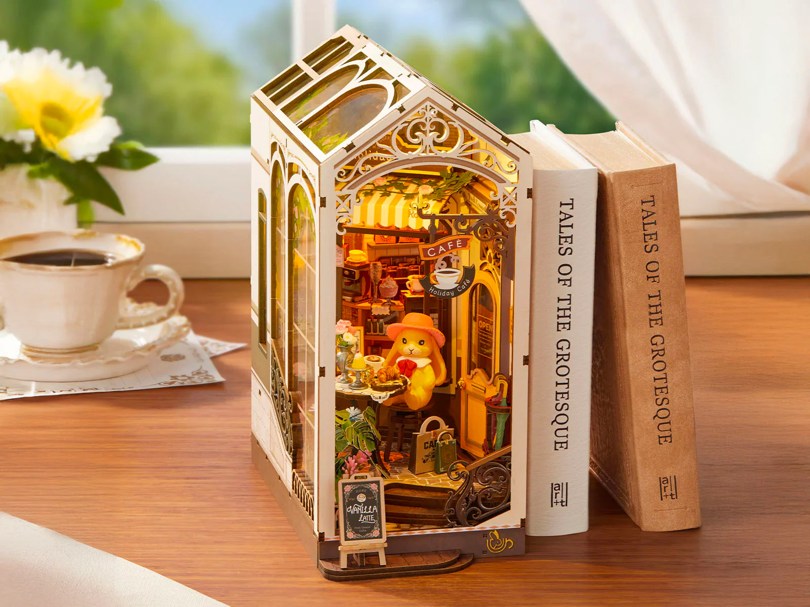 Maquette Holiday Café - Robotime - Image 2